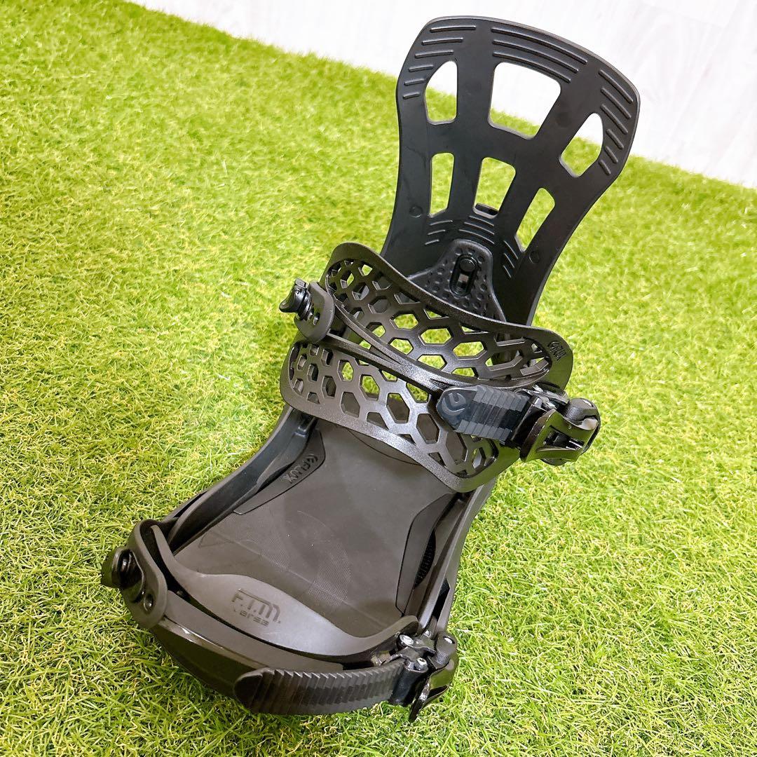 美品 FLUX EM ビンディング Mサイズ フラックス バインディング 黒