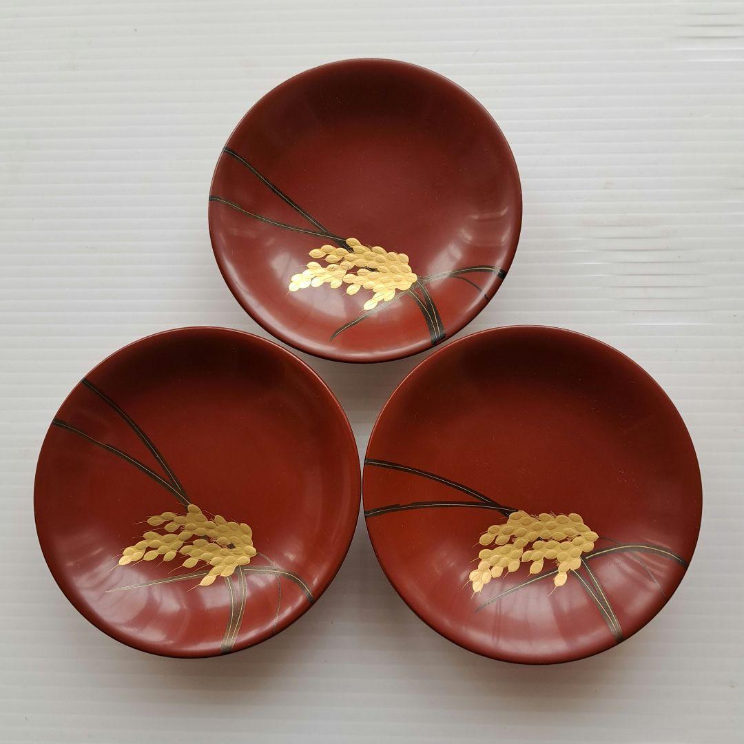 Yumi tan様 惣錆地　朱泥二度塗　蓋付き椀10客 木箱　和紙袋付