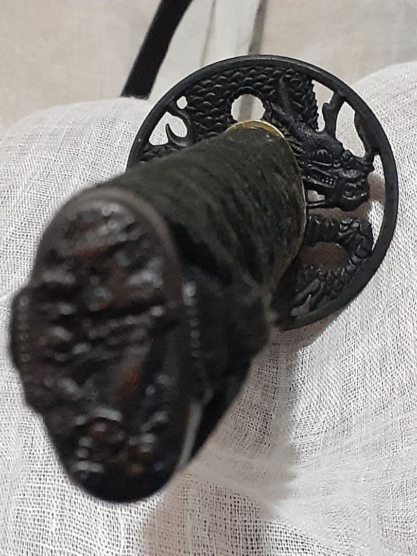 龍【約２尺３寸】忍者刀(大)模擬刀 模造刀 居合刀 日本刀 鍔 Japan 武具