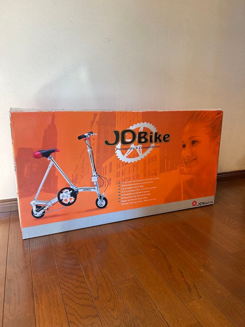 JDBike 折りたたみ自転車 シルバー