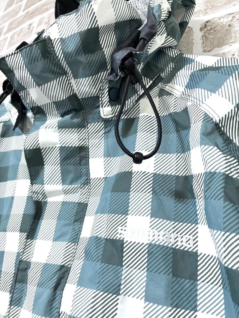 【フォロー割】良品 シマノ レインジャケット メンズ ドライシールド Lサイズ