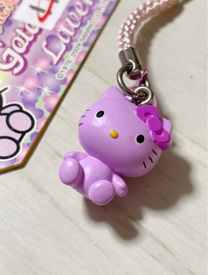 ♡超希少♡ご当地キティ♡ 北海道限定ラベンダー　ポンチ目　大きめ