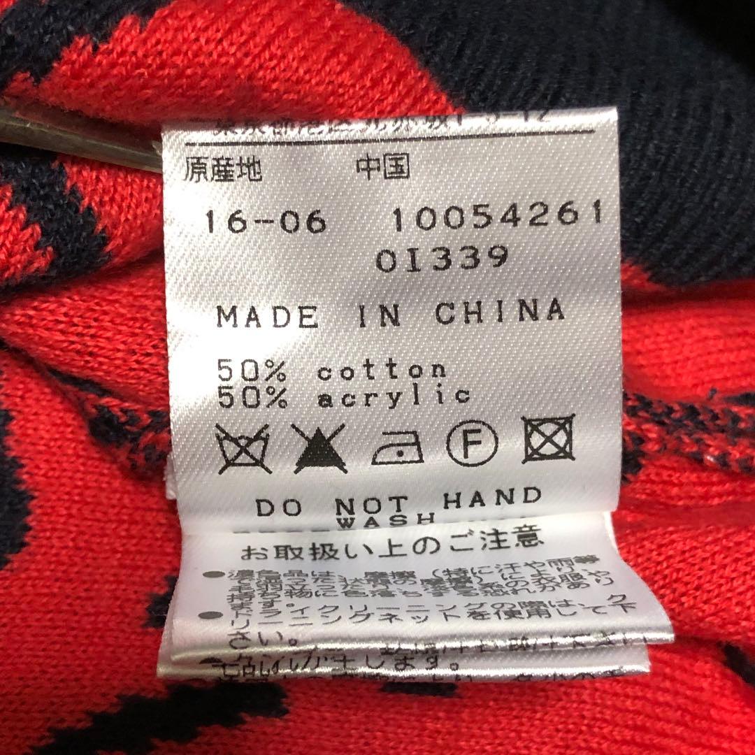 美品　ジャックバニー　パーリーゲイツ　ゴルフ　セーター　メイプル総柄　6（XL）