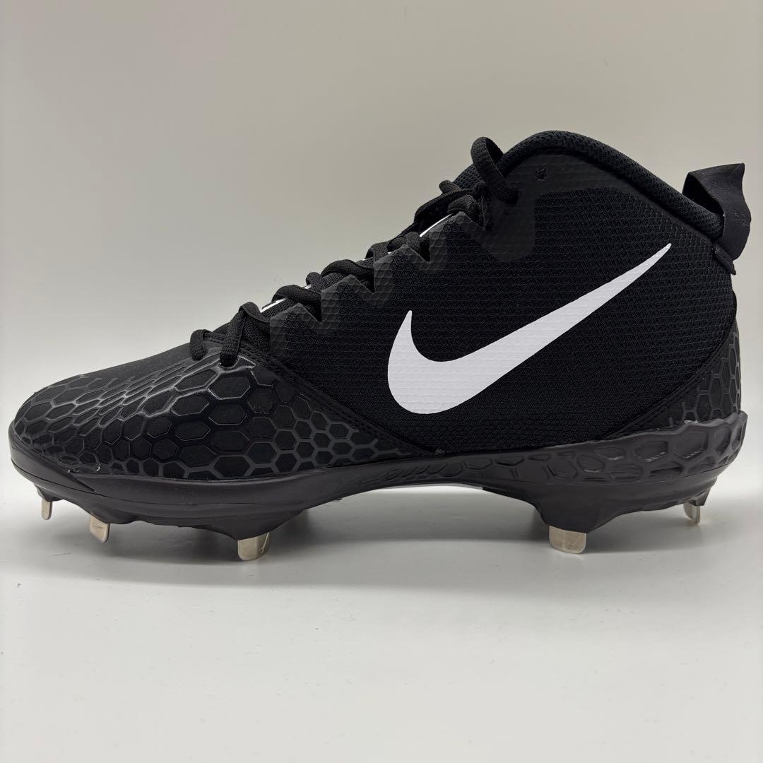 NIKE トラウト 野球 スパイク ブラック 黒 28㎝ ミドルカット 軽量