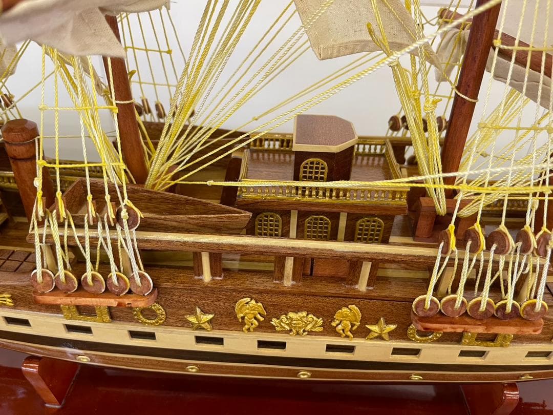 帆船模型　FRANCEⅡ　限定モデル　船　モデルシップ　職人手作り　舟　軍艦