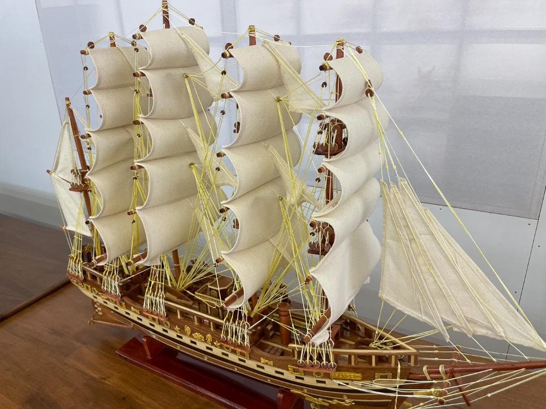 帆船模型　FRANCEⅡ　限定モデル　船　モデルシップ　職人手作り　舟　軍艦