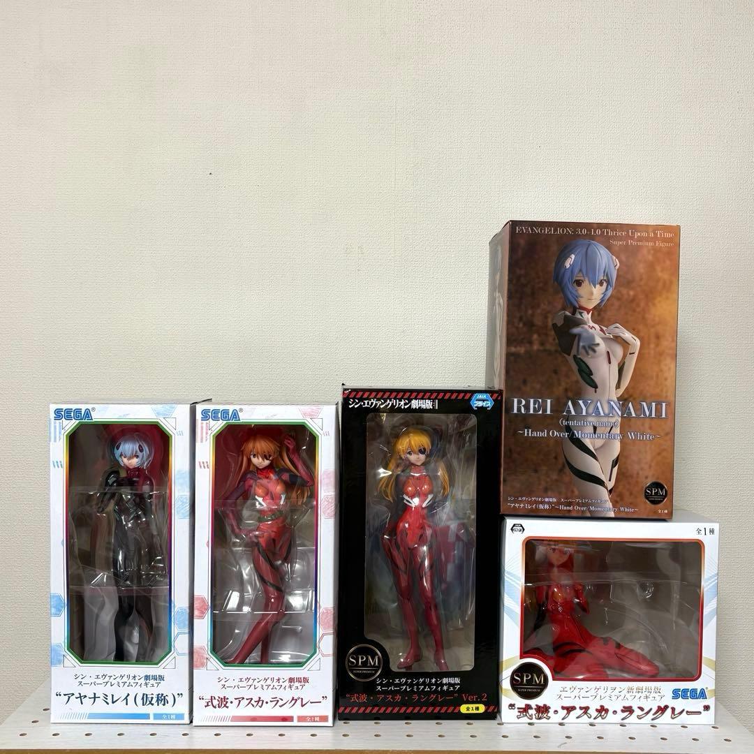 エヴァンゲリオン アヤナミレイ アスカ マリ フィギュアまとめ売り