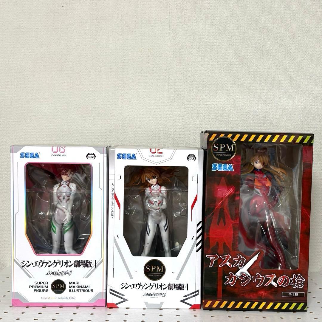 エヴァンゲリオン アヤナミレイ アスカ マリ フィギュアまとめ売り