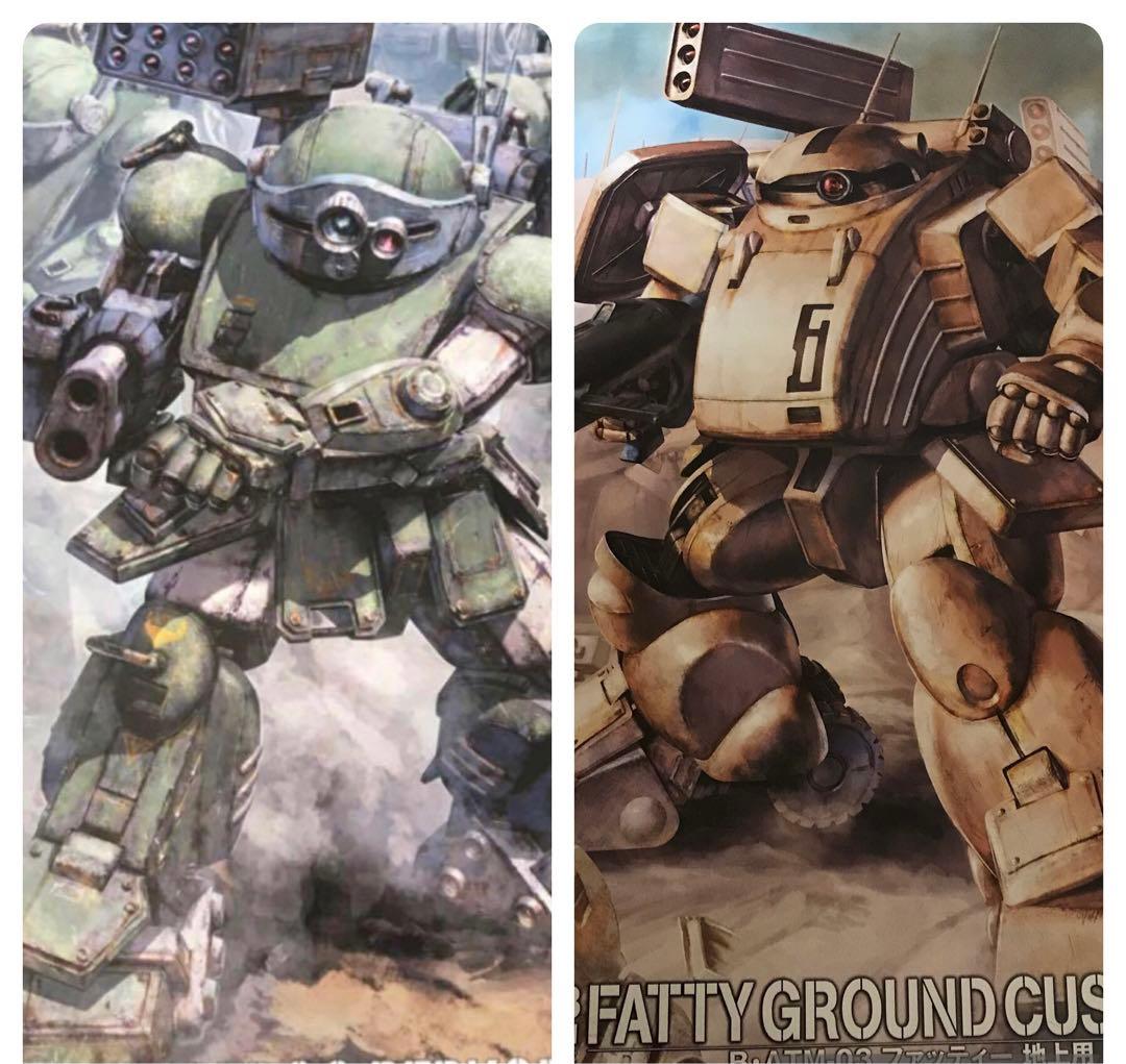 1/20ボトムズ　スコープドッグ　バーコフ小隊＋ファッティー陸戦型各１点