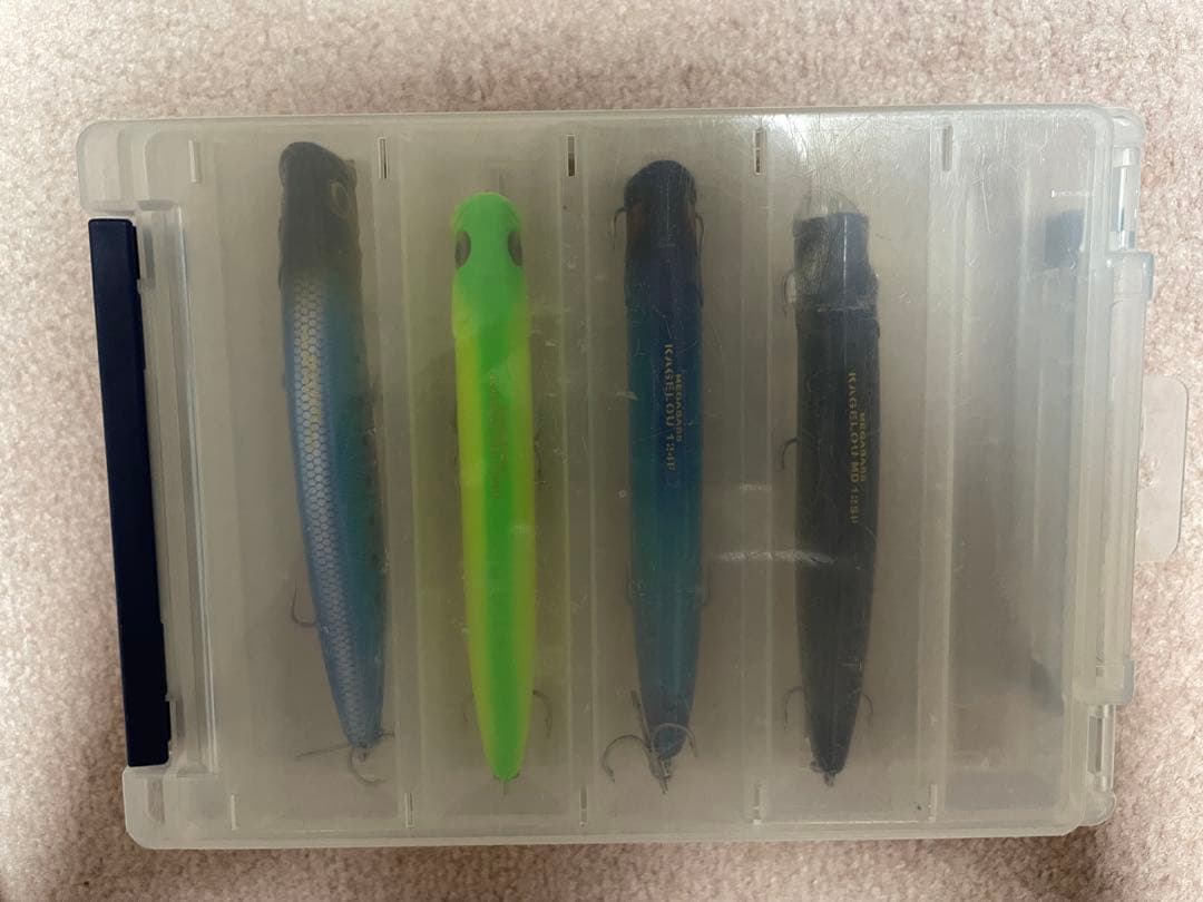 Megabass KAGELOU 4点セット