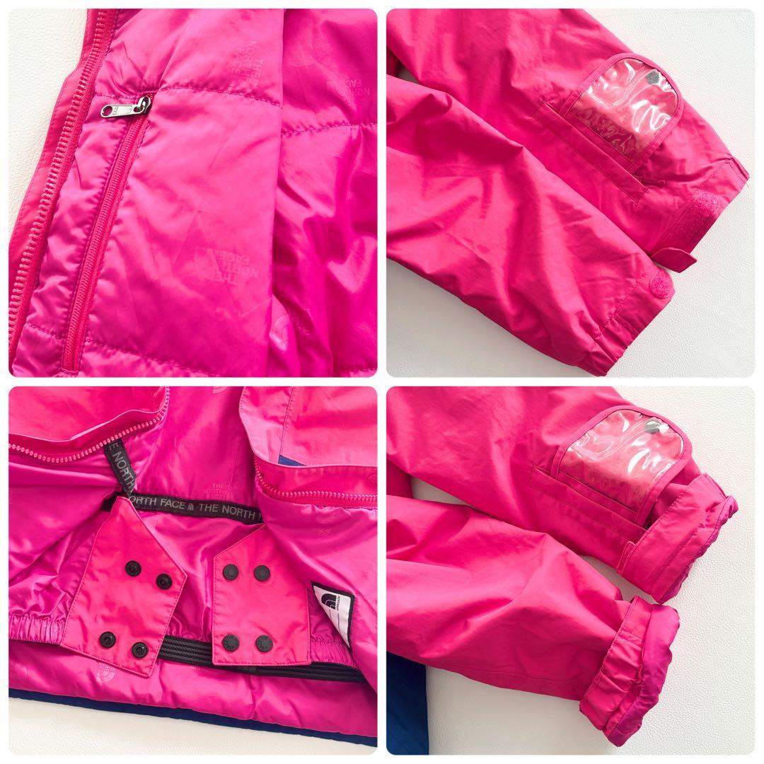 02165-8 ノースフェイス　キッズ　130 スキーウェア