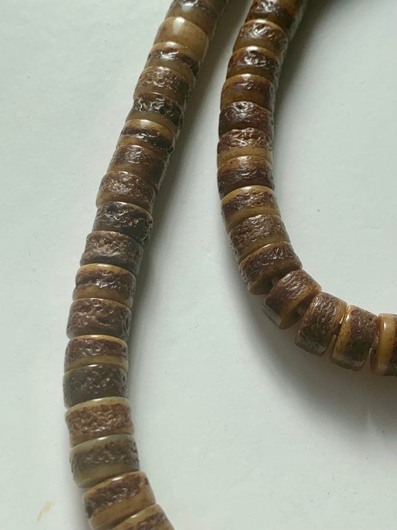 呪物　カパラ　チベット　カパーラ　頭蓋骨　数珠　根付　クマントーン　プラクルアン