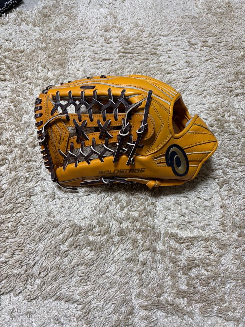 アシックス　硬式　左利きグローブ　312A128