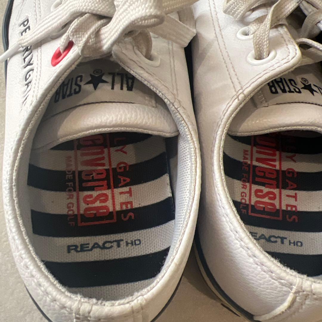 コンバース　PEARLY GATES ゴルフシューズ22.5cm