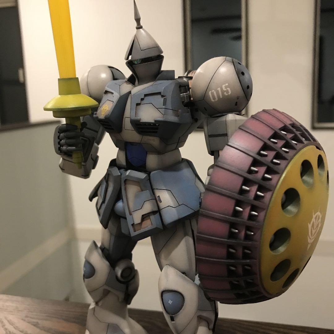 ガンプラ MG ギャン 徹底改修 塗装済完成品