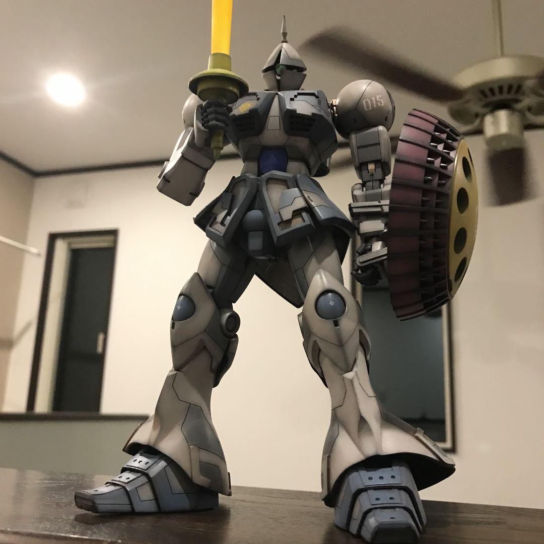 ガンプラ MG ギャン 徹底改修 塗装済完成品