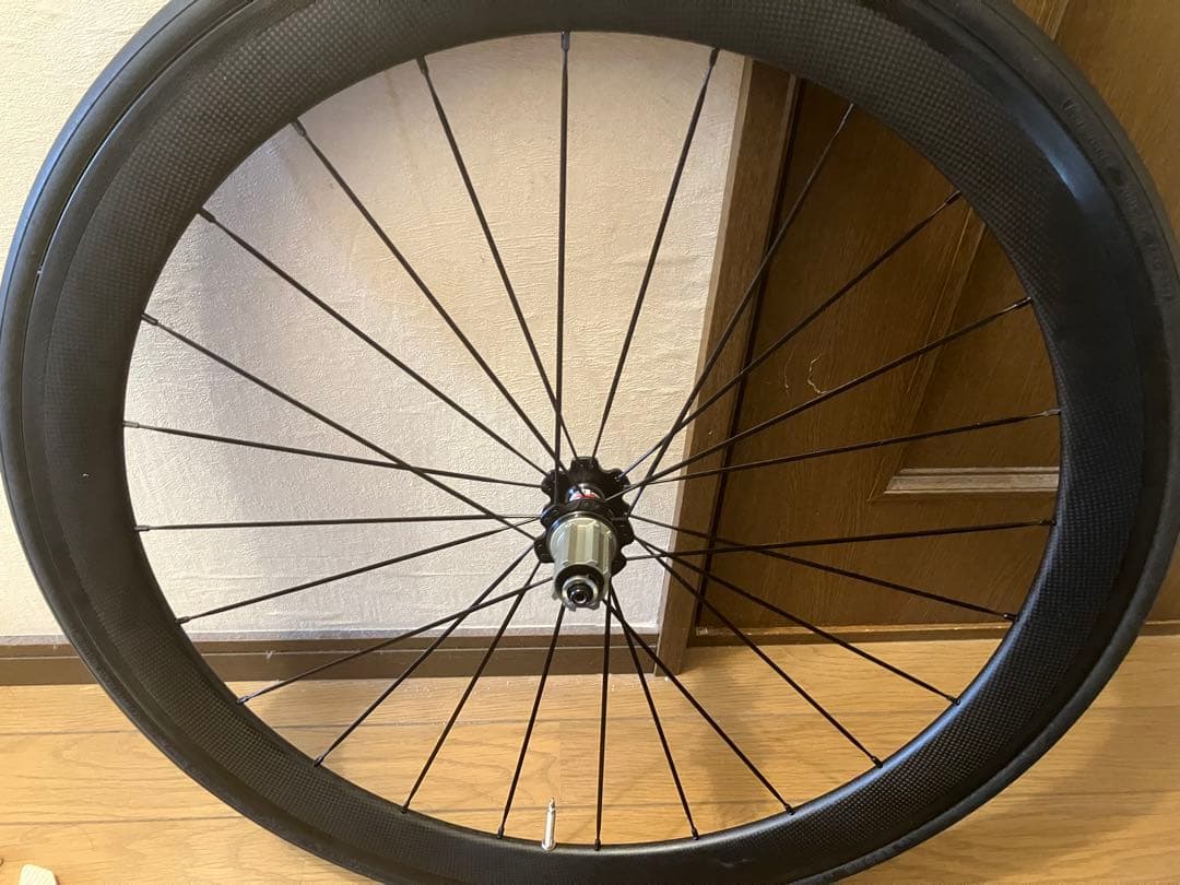 ロードバイク カーボンホイール リムハイト50mm 前後セット