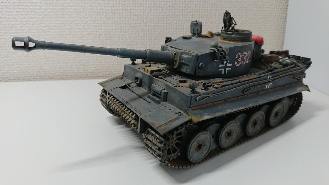 タミヤ  ドイツ重戦車 タイガーⅠ 初期生産型