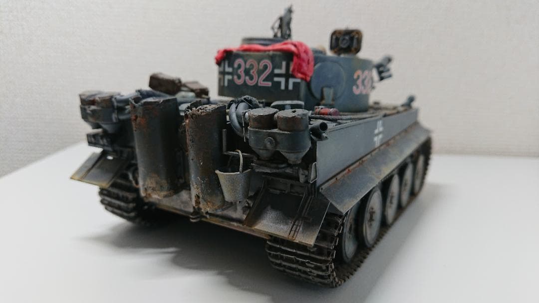 タミヤ  ドイツ重戦車 タイガーⅠ 初期生産型