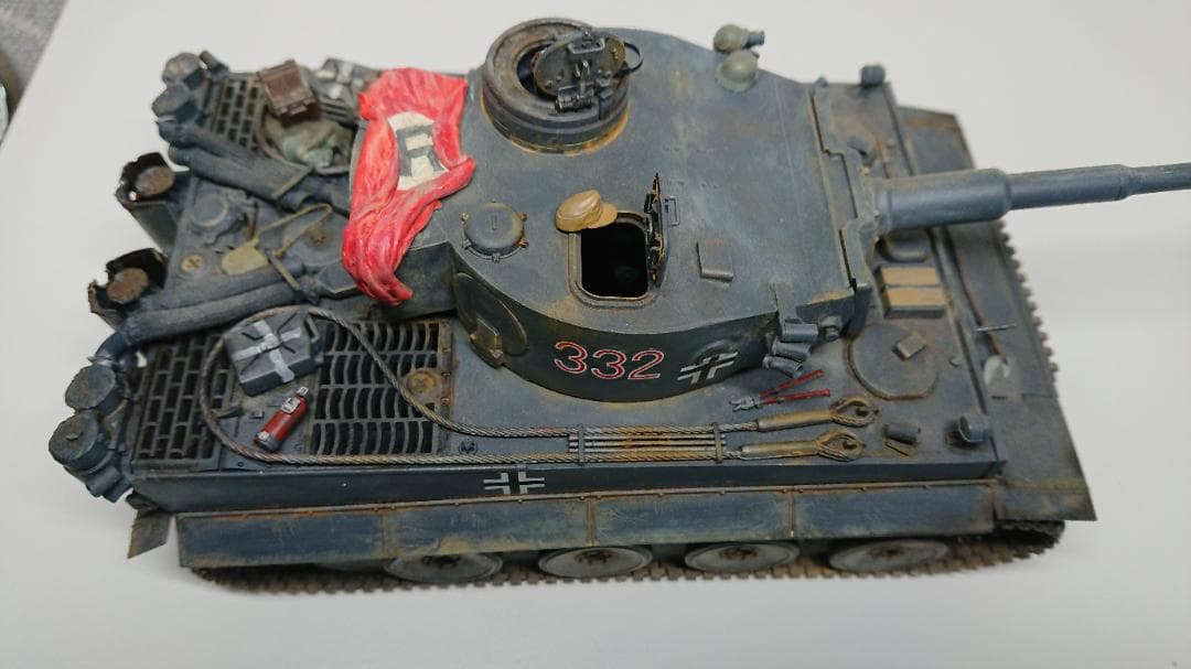 タミヤ  ドイツ重戦車 タイガーⅠ 初期生産型