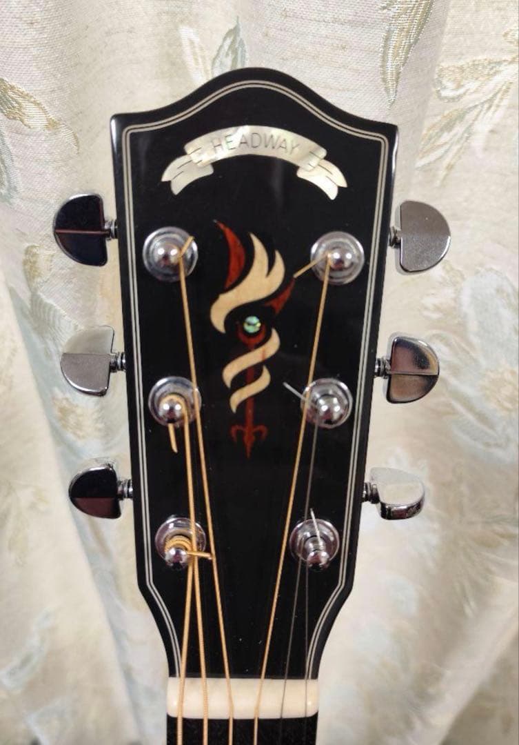 ⭐️美品Headway HJ-5080SE エレアコ GOTOHペグ 輸送用HC付