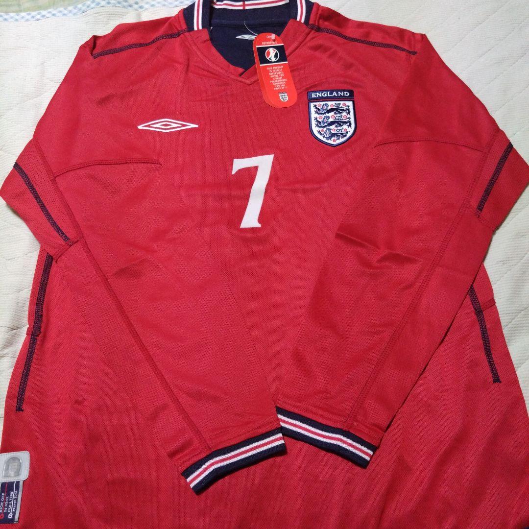 『新品タグ付き』デイビット・ベッカム（2004年のリバーシブルモデル）