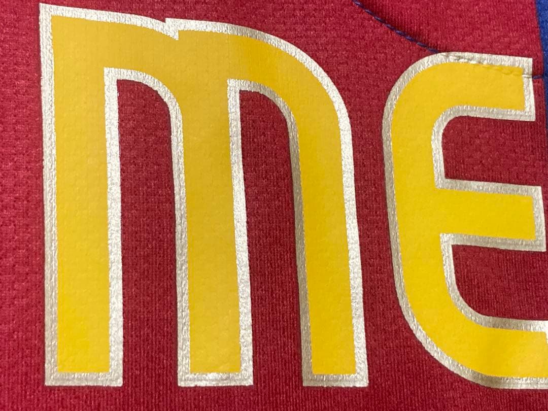 【正規品】メッシ　バルセロナ　08/09 ホームレプリカ