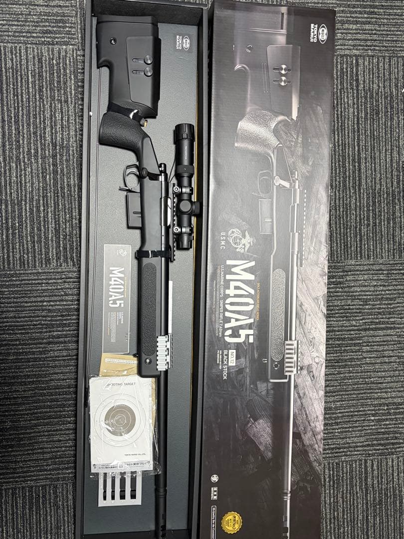 東京マルイ　M40A5 エアコッキングライフル スコープ付き