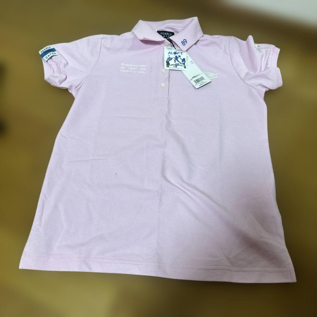 ALOFT レディースゴルフシャツ L ピンク