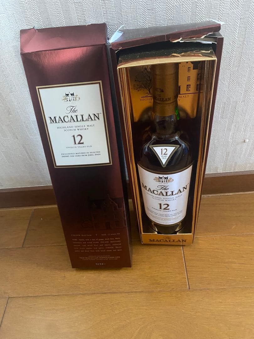 The MACALLAN ザ・マッカラン 12年 シェリーオーク 旧ボトル