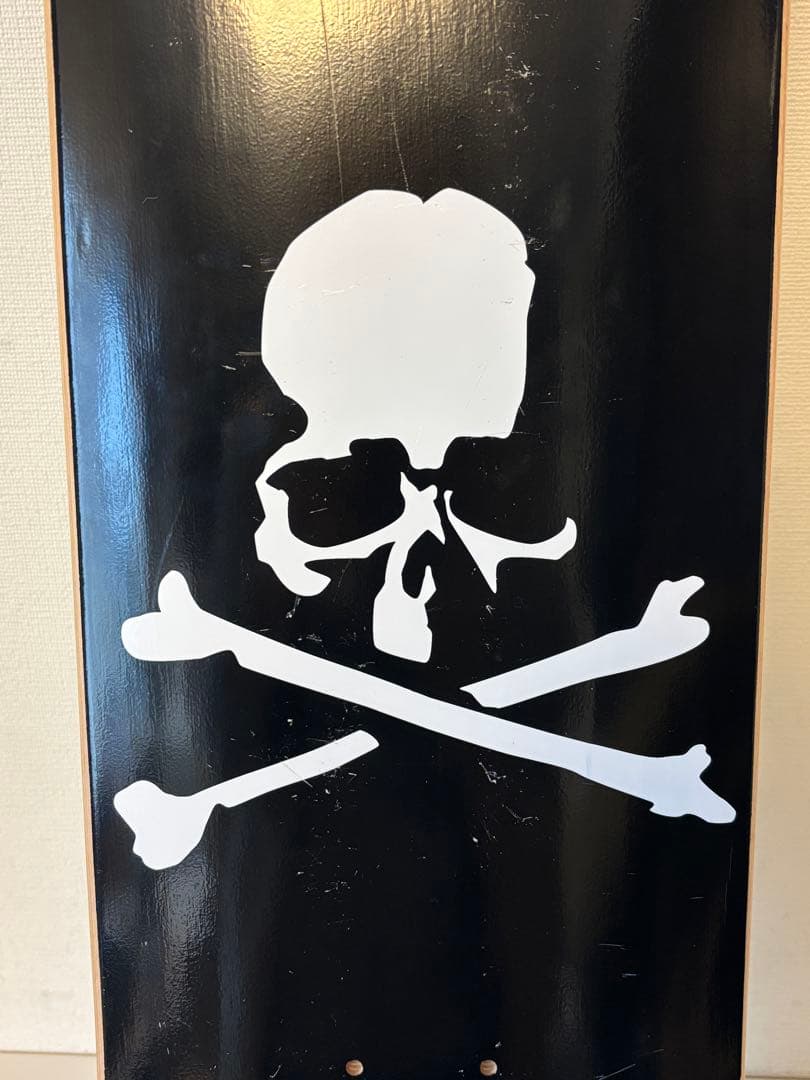 コラボ/スケボー/デッキ/別注/マスターマインド/限定/スカル/ロゴ/END.