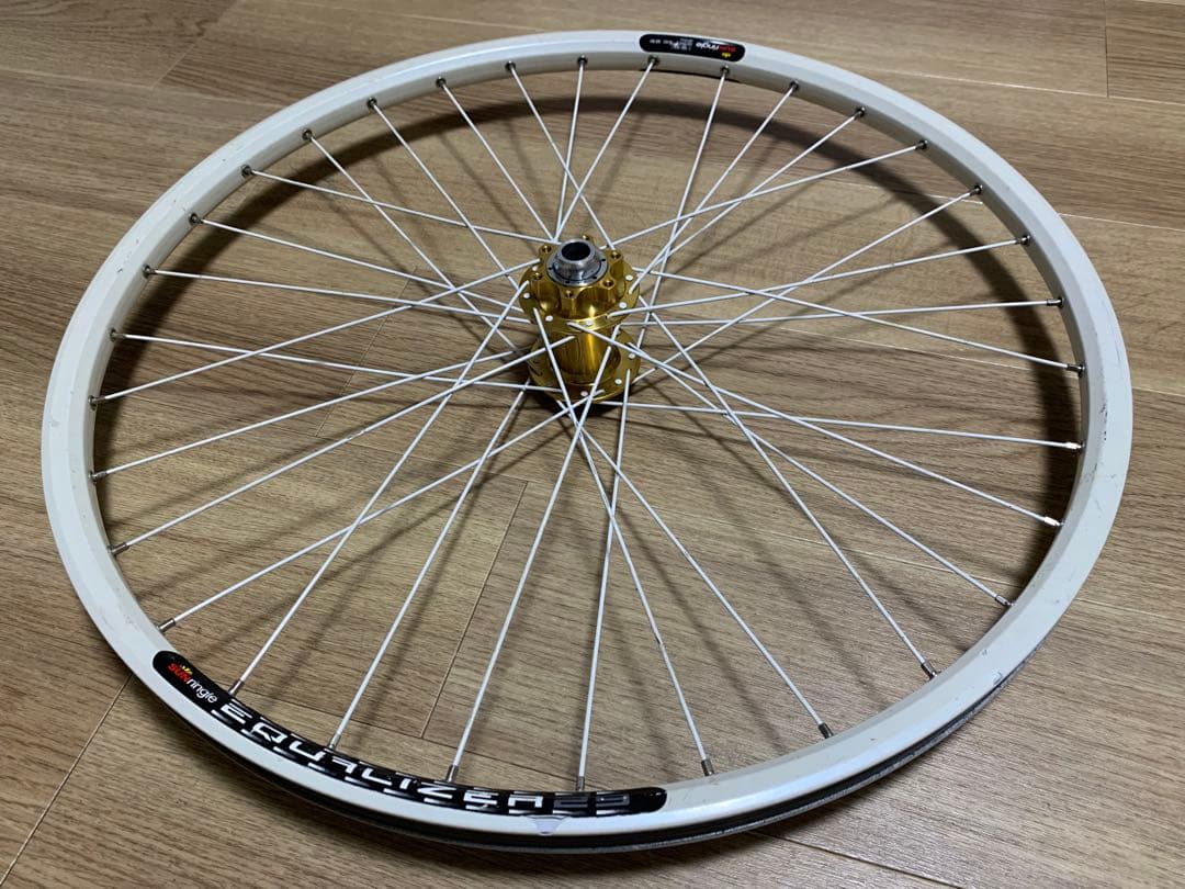 26インチMTBフロントホイール中古