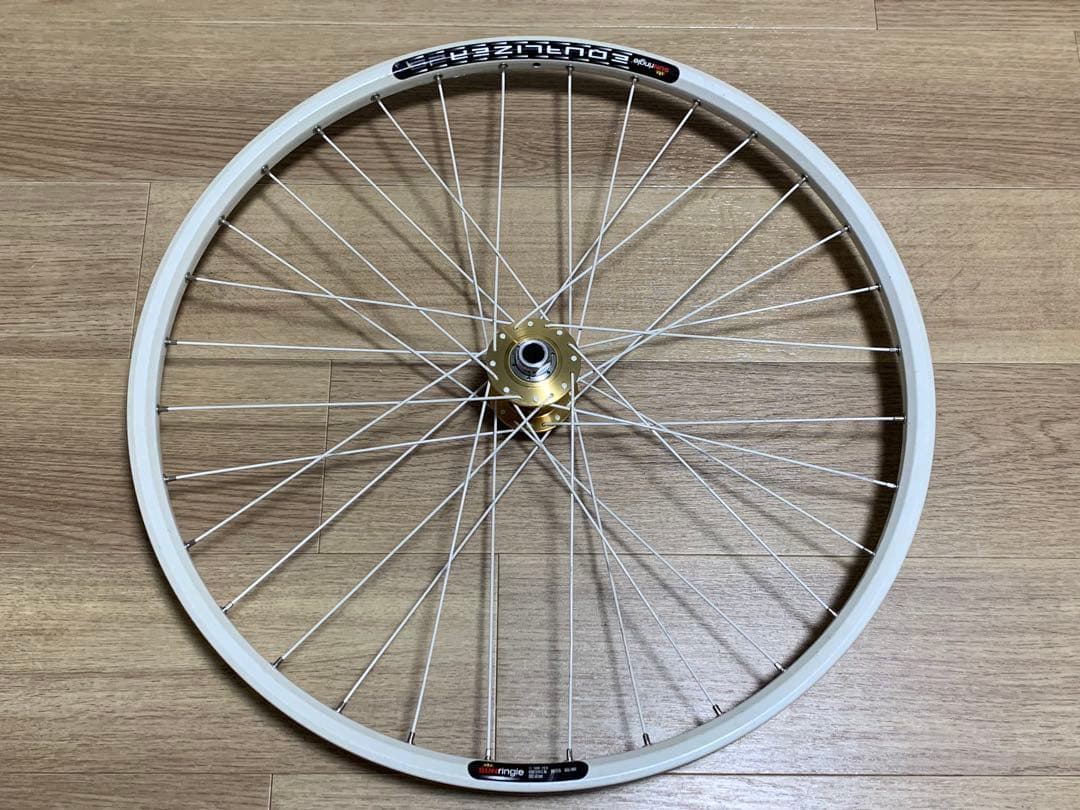 26インチMTBフロントホイール中古