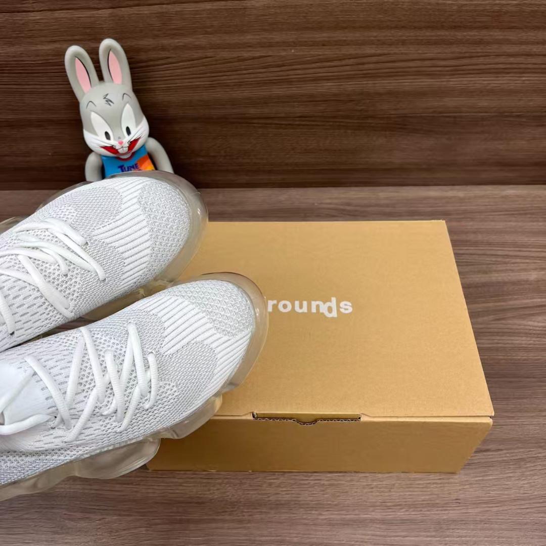 grounds MOOPIE 白の厚底スニーカー 23cm