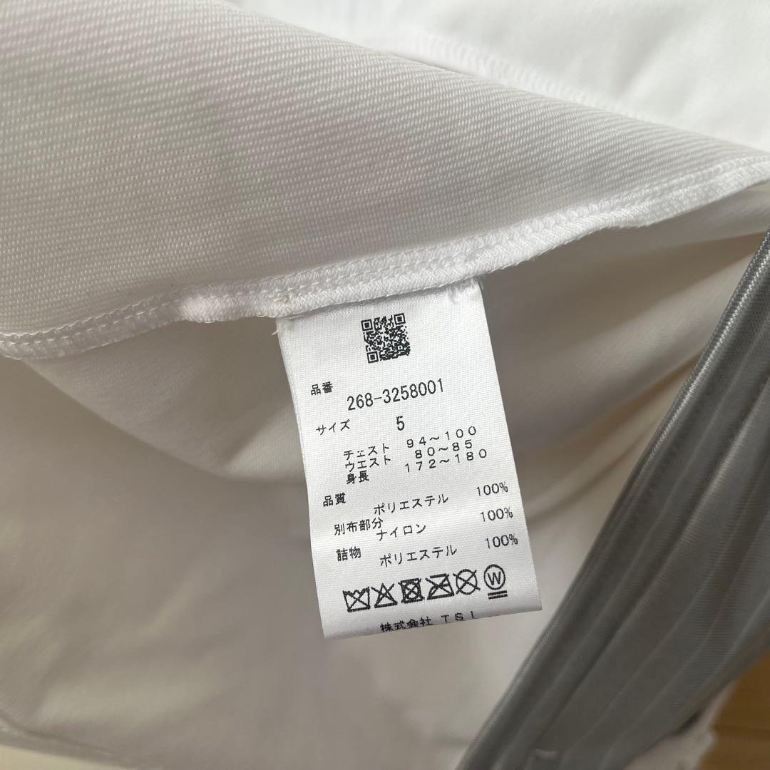 新品★46,200円 中綿ダウンベスト PGG パーリーゲイツ 防寒白×黒ロゴ５