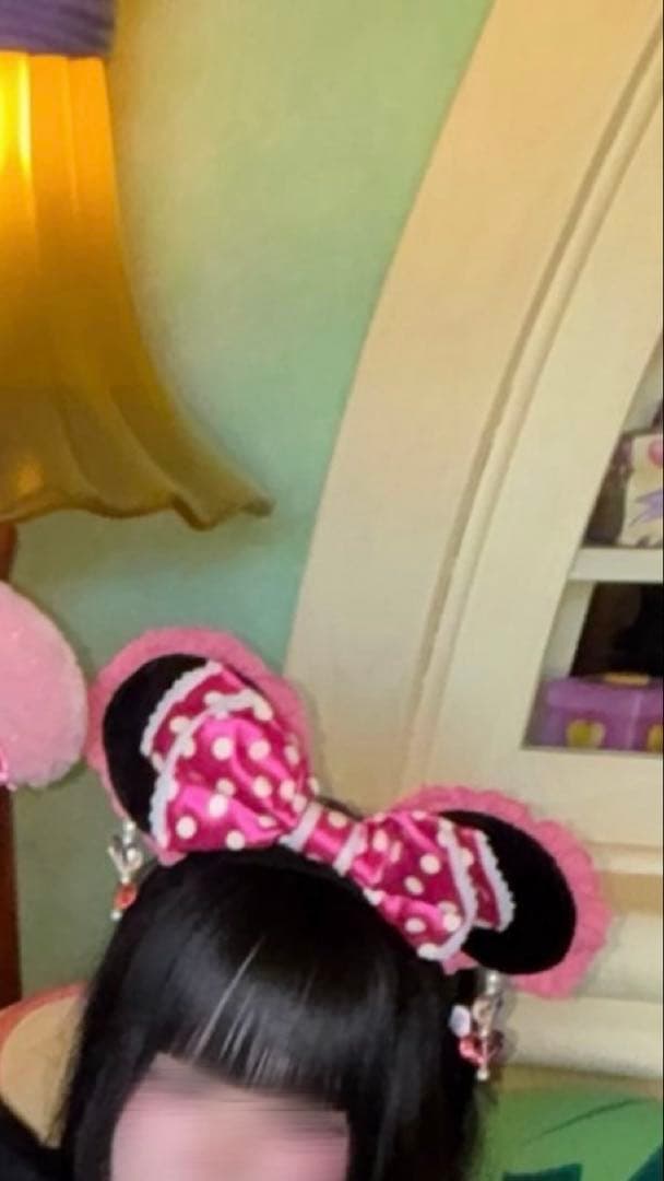 ディズニー 水玉カチューシャ