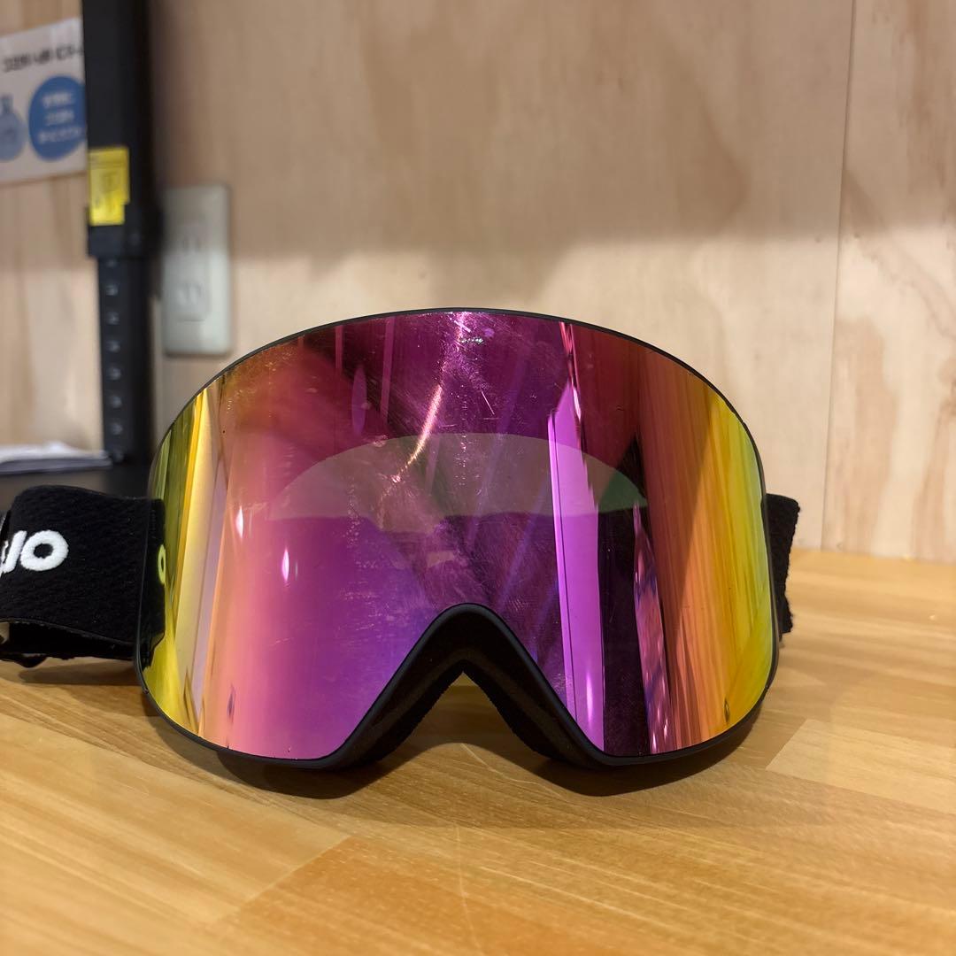 マグネット式 ゴーグル グラデーションピンク