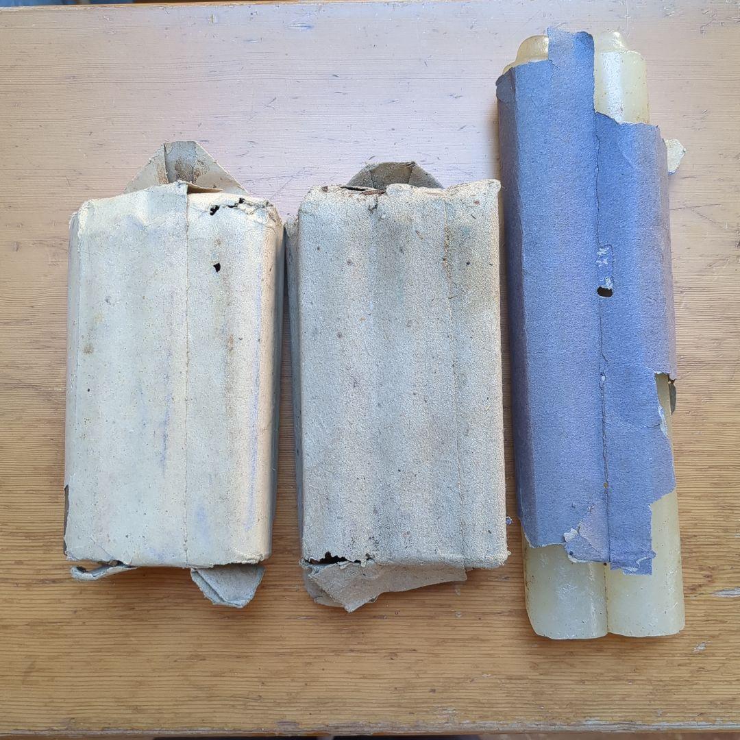 【レア】日本海軍　蝋燭　アーミーグッズ　ミニタリーグッズ　旧日本軍　軍隊