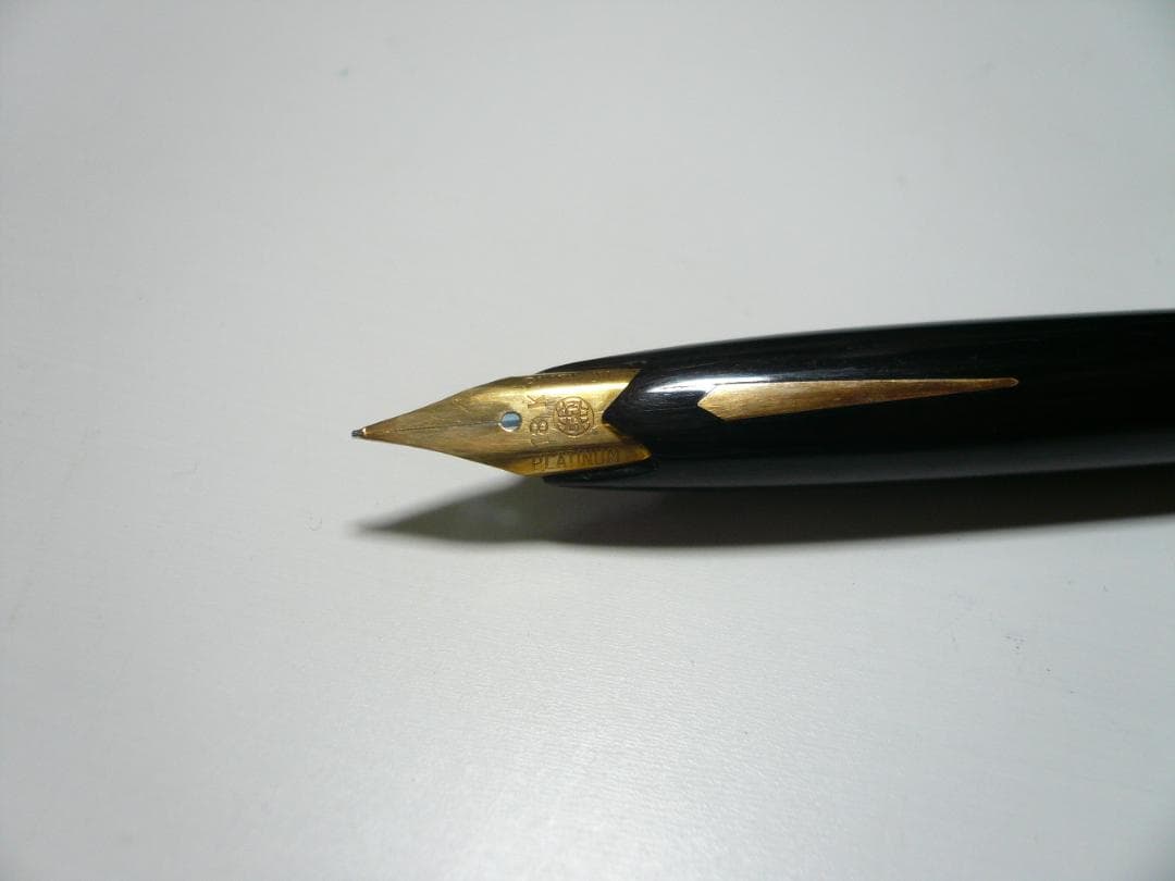 万年筆 プラチナ PLATINUM U 18Kペン先 S☆N 昭和レトロ