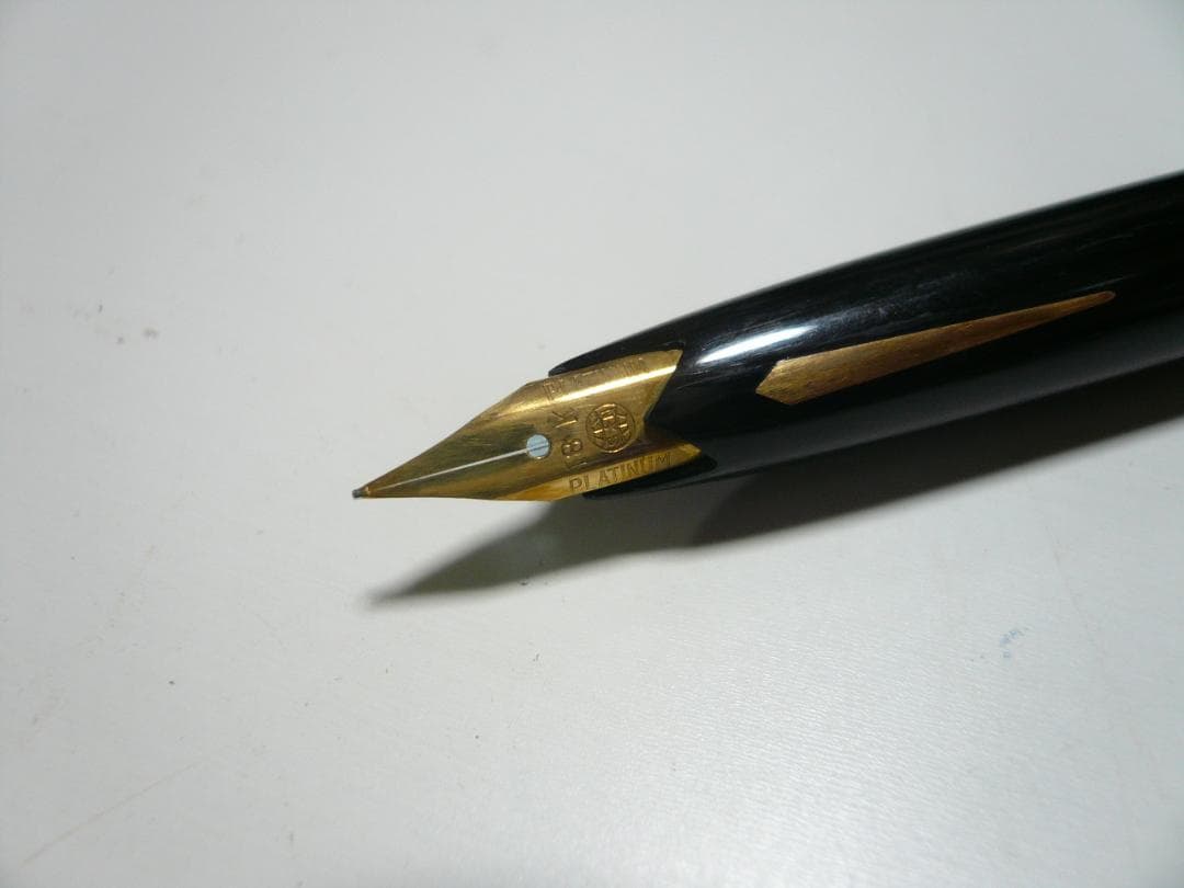 万年筆 プラチナ PLATINUM U 18Kペン先 S☆N 昭和レトロ