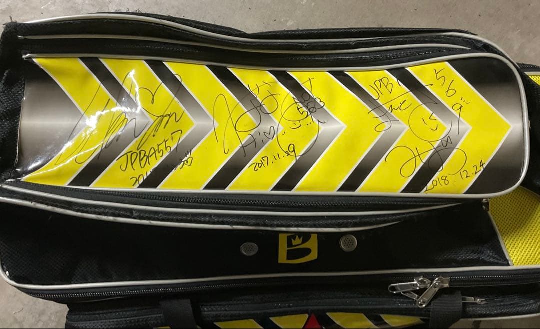 送料無料　ブランズウィック社オリジナル3ボールキャリアーバッグ(usedAA)