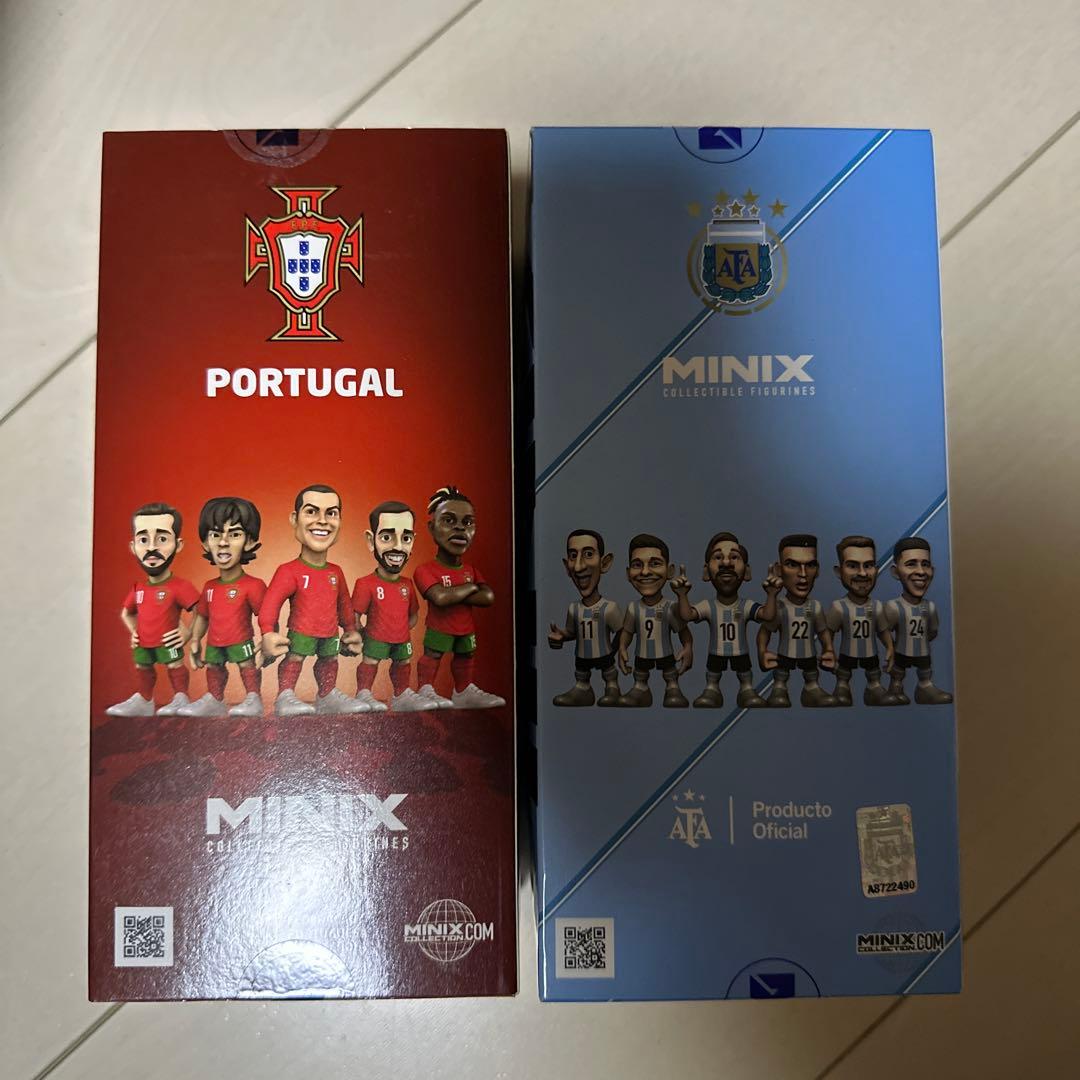 MINIX クリスティアーノ・ロナウド & リオネル・メッシ フィギュアセット