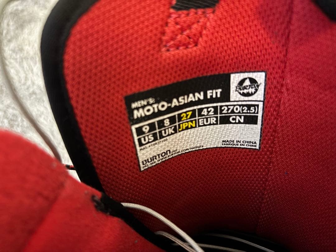 BURTONメンズスノーボードブーツ