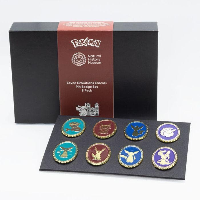 [バラ売り可] ポケモン 自然史博物館 コラボ ピンバッジ イーブイ