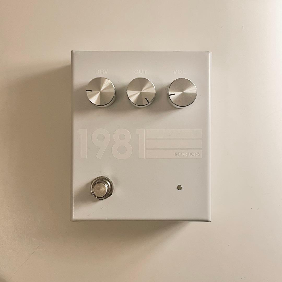 1981 Inventions DRV 白 元箱・説明書・ステッカー・ピンズ