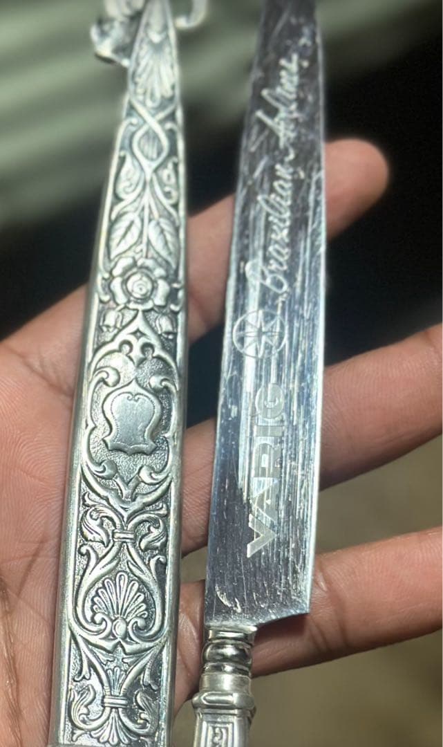 ブラジル航空 ガウチョ レターオープナー ナイフシース ステンレス エベルレ