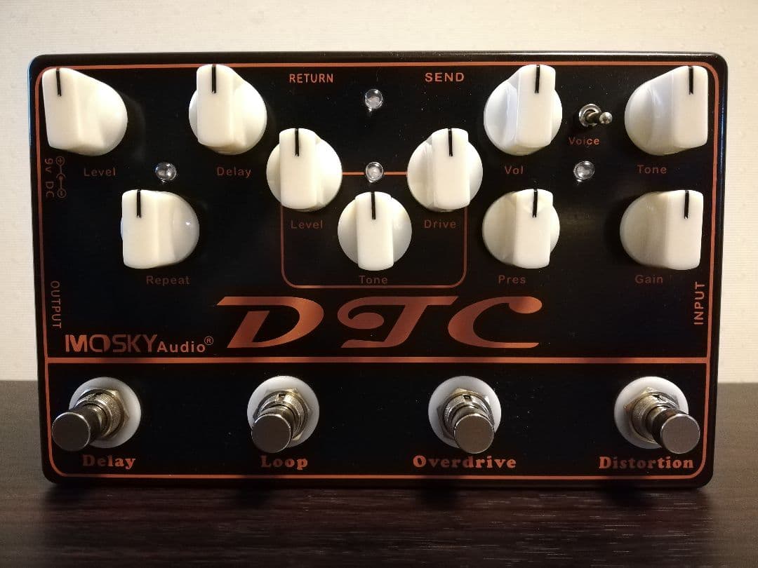 Mosky DTC マルチエフェクター　ディストーション　オーバードライブ