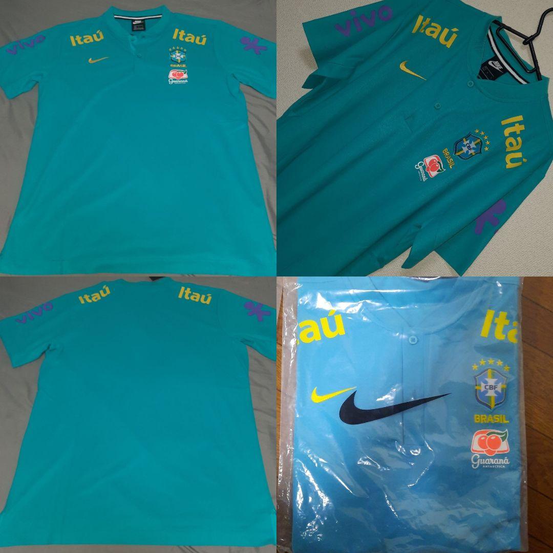 21/22ブラジル代表 トレーニングポロシャツ フルスポンサーモデル