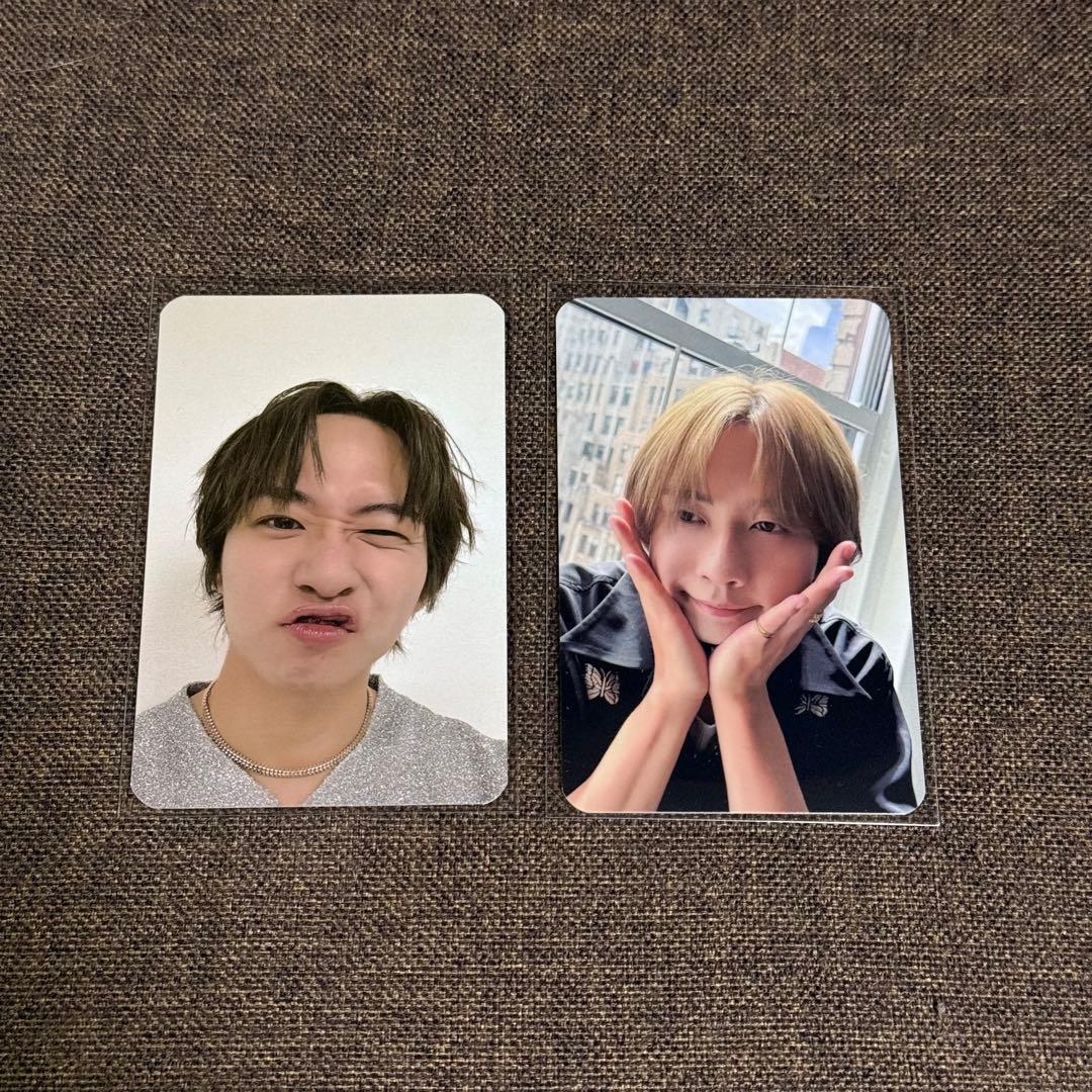 TravisJapan 中村海人 台湾(台北)限定トレカ 2枚セット