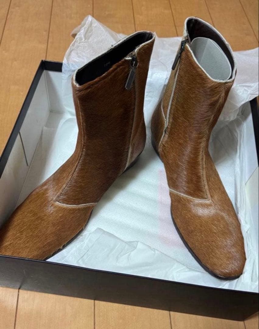 【清春】CHARMCULT × nil admirari コラボ ハラコブーツ